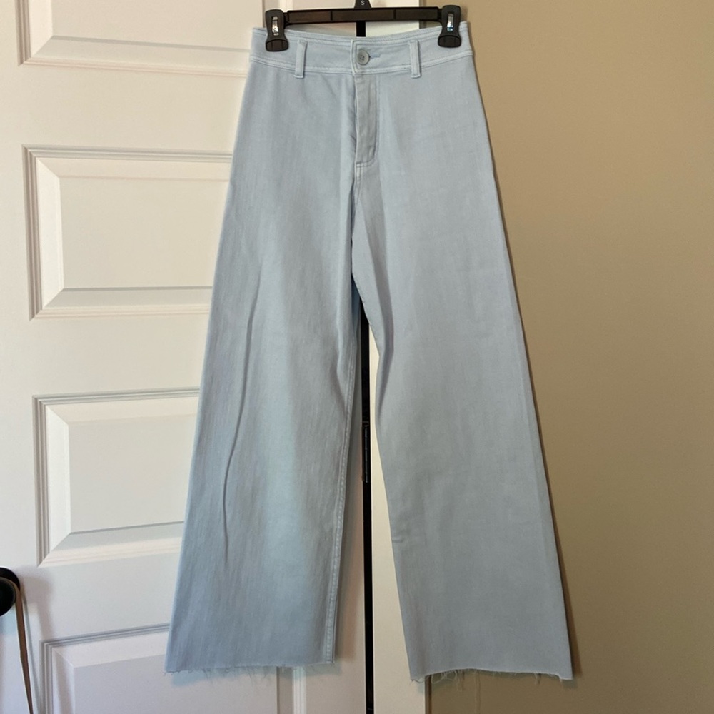 Miou Muse-High rise, wide leg pants-size small. New with tags!